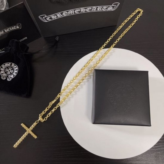 CHROME HEARTS Chrome Hearts Trendy Color 2024SS Necklace CHROME HEARTS Chrome Hearts Trendy Color 2024SS Necklace