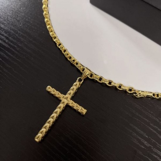 CHROME HEARTS Chrome Hearts Trendy Color 2024SS Necklace CHROME HEARTS Chrome Hearts Trendy Color 2024SS Necklace