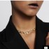Popular item featured in magazines 2024SS Necklace DIOR