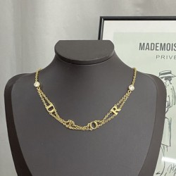 Spring/Summer Super Popular In Stock 2024SS Necklace DIOR Dior