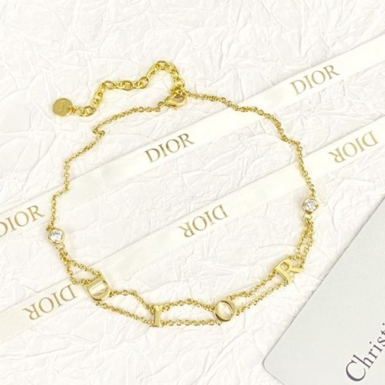 Spring/Summer Super Popular In Stock 2024SS Necklace DIOR Dior Spring/Summer Super Popular In Stock 2024SS Necklace DIOR Dior