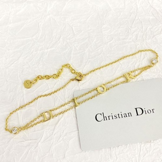 Spring/Summer Super Popular In Stock 2024SS Necklace DIOR Dior Spring/Summer Super Popular In Stock 2024SS Necklace DIOR Dior