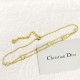 Spring/Summer Super Popular In Stock 2024SS Necklace DIOR Dior Spring/Summer Super Popular In Stock 2024SS Necklace DIOR Dior