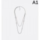 2024SS Necklace DIOR that is useful during the change of seasons 2024SS Necklace DIOR that is useful during the change of seasons