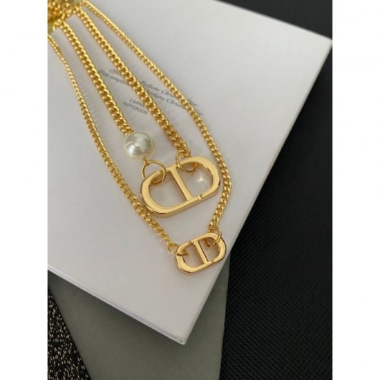 2024SS DIOR Dior Necklace Wear overflowing on the street 2024SS DIOR Dior Necklace Wear overflowing on the street