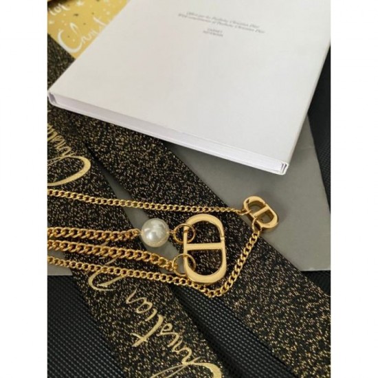 2024SS DIOR Dior Necklace Wear overflowing on the street 2024SS DIOR Dior Necklace Wear overflowing on the street
