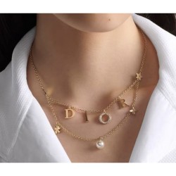 2024SS DIOR Dior necklace Used by celebrities and entertainers
