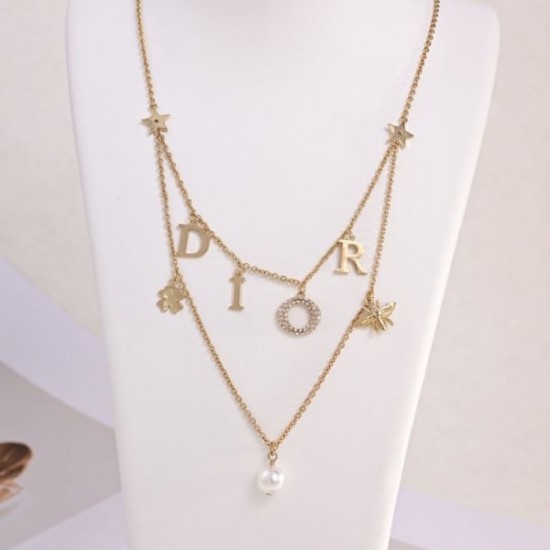 2024SS DIOR Dior necklace Used by celebrities and entertainers 2024SS DIOR Dior necklace Used by celebrities and entertainers