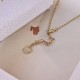 2024SS DIOR Dior necklace Used by celebrities and entertainers 2024SS DIOR Dior necklace Used by celebrities and entertainers