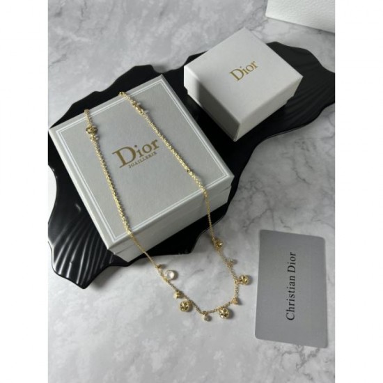 2024SS DIOR Dior Necklace Completes a mature style 2024SS DIOR Dior Necklace Completes a mature style