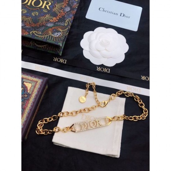DIOR Dior Fashionable half step ahead 2024SS Necklace DIOR Dior Fashionable half step ahead 2024SS Necklace