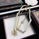 DIOR 2024SS Necklace that has a lot of users DIOR 2024SS Necklace that has a lot of users