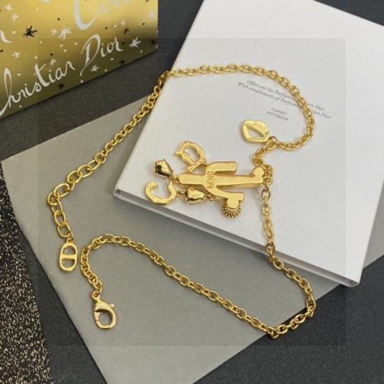DIOR High quality popular item 2024SS necklace DIOR High quality popular item 2024SS necklace