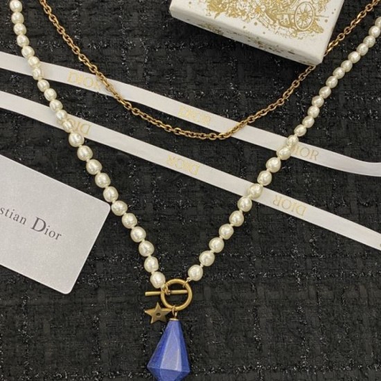 DIOR Dior 2024SS necklace that can be used for any occasion DIOR Dior 2024SS necklace that can be used for any occasion