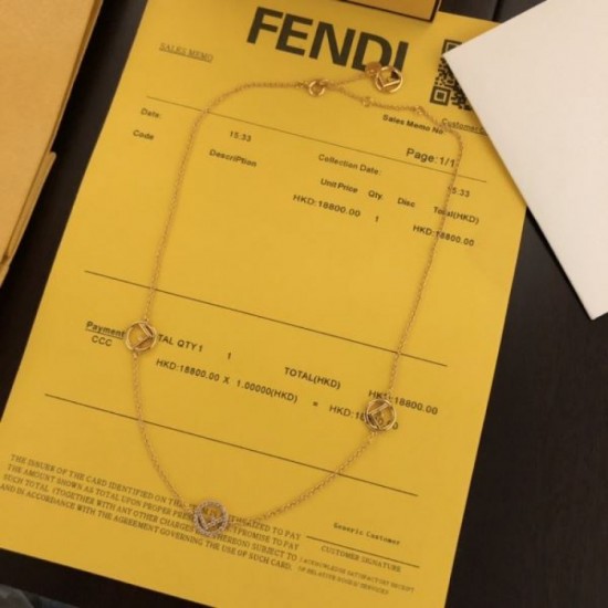 Popular fashion items 2024SS Necklace FENDI Popular fashion items 2024SS Necklace FENDI
