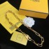 Fans flock to the new summer item 2024SS Necklace FENDI
