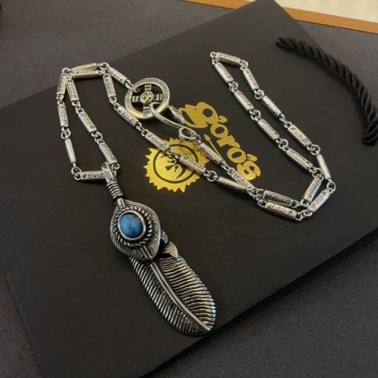 Retro-feeling design 2024SS necklace GORO'S Retro-feeling design 2024SS necklace GORO'S