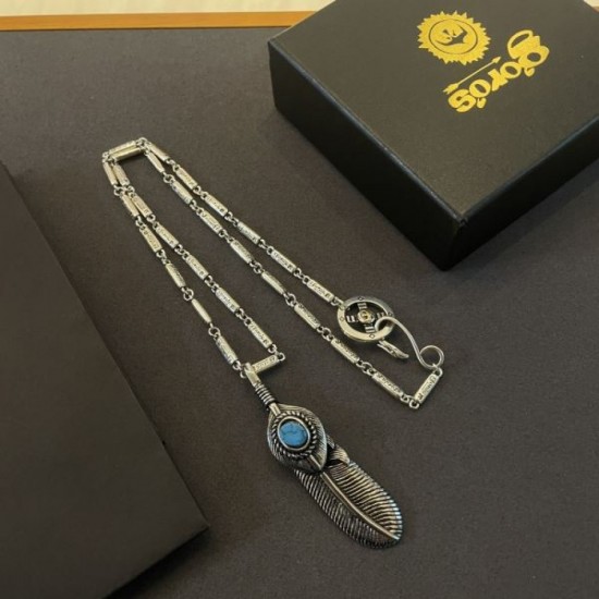 Retro-feeling design 2024SS necklace GORO'S Retro-feeling design 2024SS necklace GORO'S