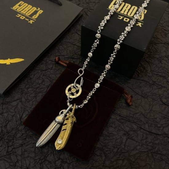 GORO'S Very popular 2024SS necklace in many colors GORO'S Very popular 2024SS necklace in many colors