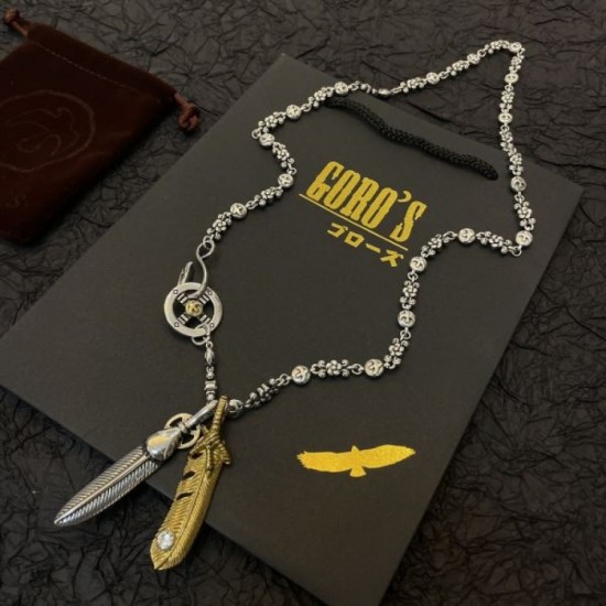 GORO'S Very popular 2024SS necklace in many colors GORO'S Very popular 2024SS necklace in many colors