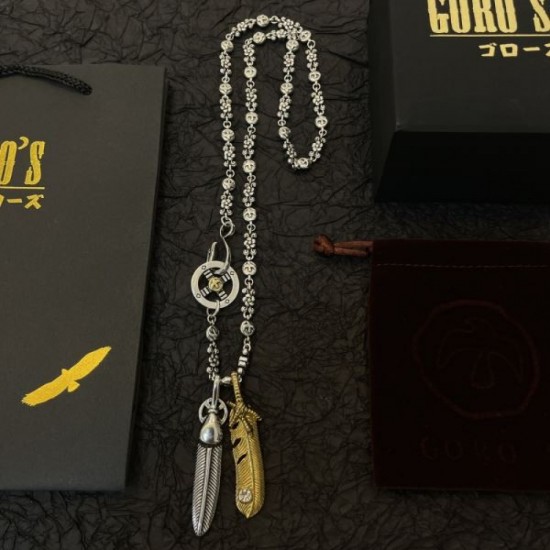 GORO'S Very popular 2024SS necklace in many colors GORO'S Very popular 2024SS necklace in many colors
