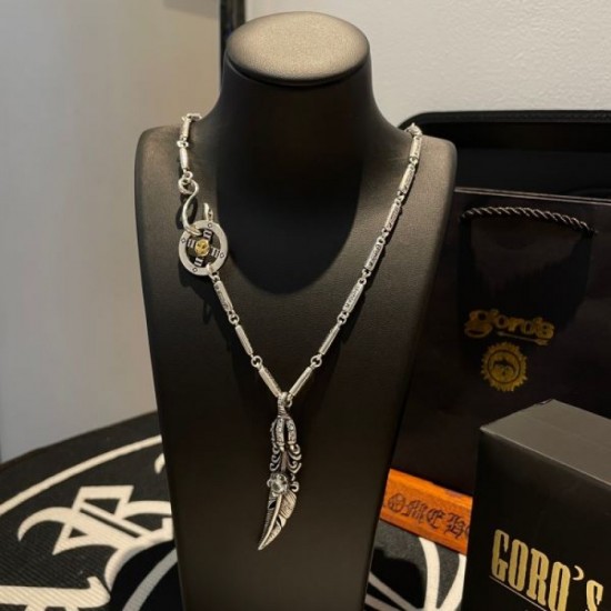 GORO'S 2024SS necklace perfect for summer coordination GORO'S 2024SS necklace perfect for summer coordination