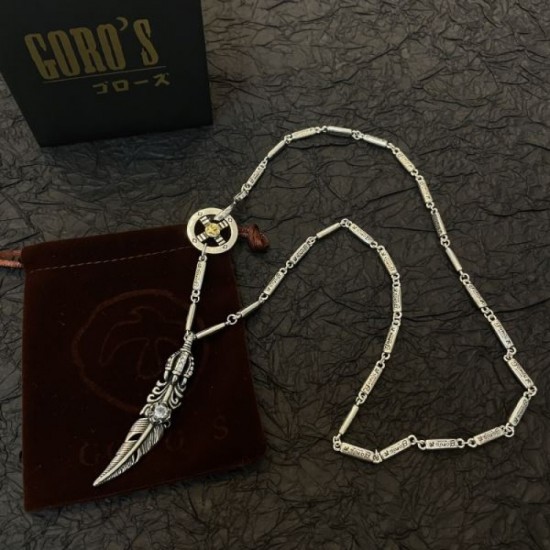 GORO'S 2024SS necklace perfect for summer coordination GORO'S 2024SS necklace perfect for summer coordination