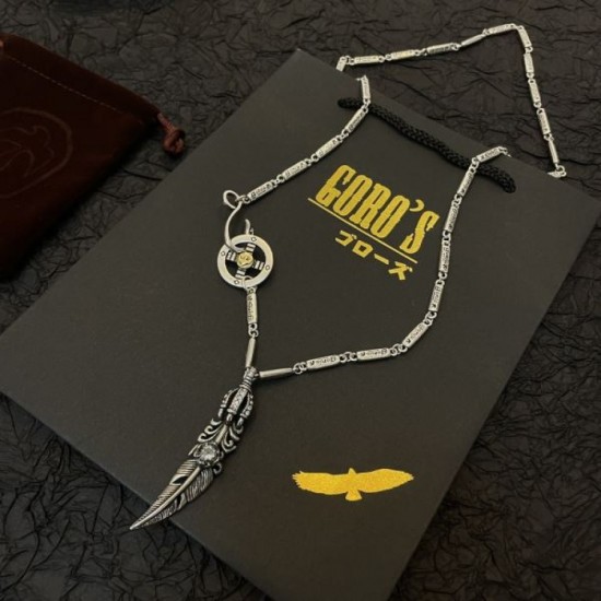 GORO'S 2024SS necklace perfect for summer coordination GORO'S 2024SS necklace perfect for summer coordination
