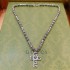 Popular tops this spring/summer 2024SS necklace GUCCI Gucci