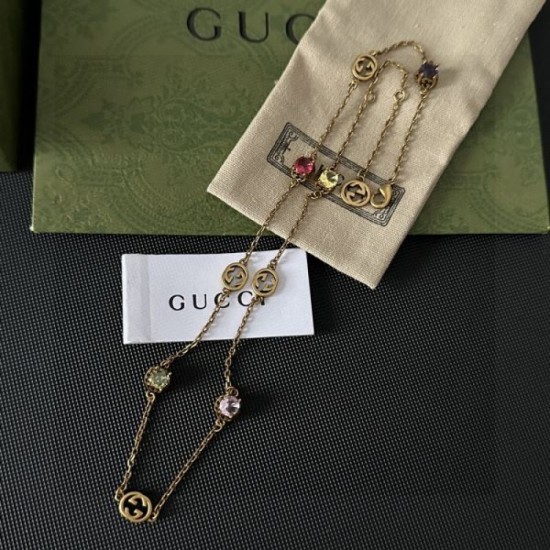 This season's brand 2024SS necklace GUCCI Gucci This season's brand 2024SS necklace GUCCI Gucci