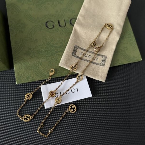 This season's brand 2024SS necklace GUCCI Gucci This season's brand 2024SS necklace GUCCI Gucci