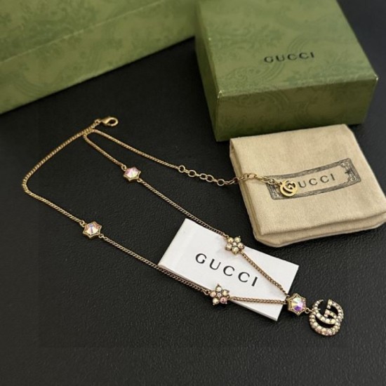 Spring must-have brand new items 2024SS necklace GUCCI Gucci Spring must-have brand new items 2024SS necklace GUCCI Gucci