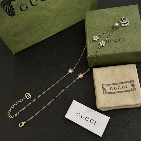 Spring must-have brand new items 2024SS necklace GUCCI Gucci Spring must-have brand new items 2024SS necklace GUCCI Gucci