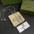 The brand continues this season 2024SS Necklace GUCCI Gucci