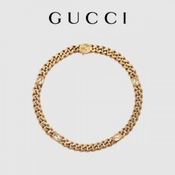 Wonderful design out of stock brand 2024SS necklace GUCCI Gucci