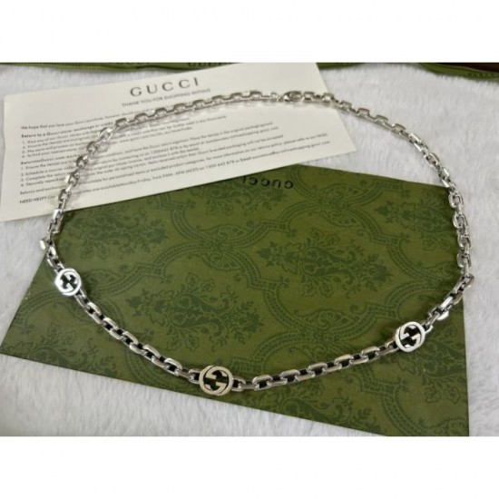 2024SS Necklace GUCCI Gucci that will be useful for this spring/summer coordination 2024SS Necklace GUCCI Gucci that will be useful for this spring/summer coordination