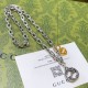 2024SS Necklace GUCCI Gucci that gives the impression of a fashionable expert 2024SS Necklace GUCCI Gucci that gives the impression of a fashionable expert