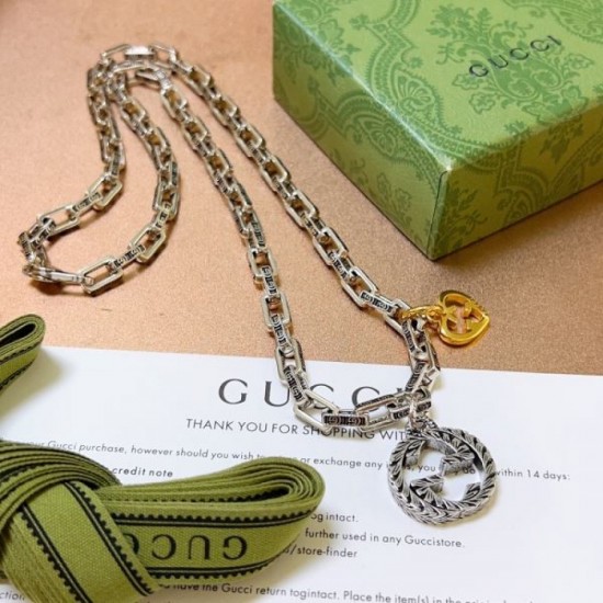 2024SS Necklace GUCCI Gucci that gives the impression of a fashionable expert 2024SS Necklace GUCCI Gucci that gives the impression of a fashionable expert