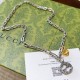 2024SS Necklace GUCCI Gucci that gives the impression of a fashionable expert 2024SS Necklace GUCCI Gucci that gives the impression of a fashionable expert