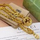 This season's hottest trend 2024SS necklace GUCCI Gucci This season's hottest trend 2024SS necklace GUCCI Gucci