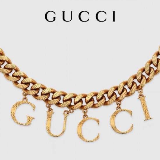 GUCCI The cutting edge of Gucci fashion! 2024SS Necklace GUCCI The cutting edge of Gucci fashion! 2024SS Necklace