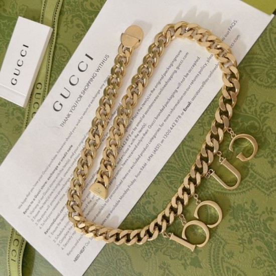 GUCCI The cutting edge of Gucci fashion! 2024SS Necklace GUCCI The cutting edge of Gucci fashion! 2024SS Necklace