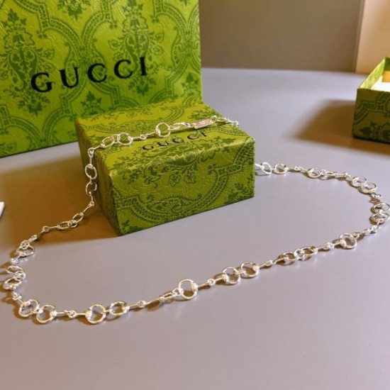 GUCCI Gucci Magazine and Street Popular Item 2024SS Necklace GUCCI Gucci Magazine and Street Popular Item 2024SS Necklace