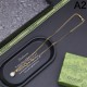 GUCCI Gucci Definitely Recommended Popular New 2024SS Necklace GUCCI Gucci Definitely Recommended Popular New 2024SS Necklace