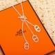 2024SS HERMES Hermes Necklace New summer item that will be loved by many users 2024SS HERMES Hermes Necklace New summer item that will be loved by many users