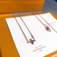 Nice logo 2024SS necklace LOUIS VUITTON Louis Vuitton Nice logo 2024SS necklace LOUIS VUITTON Louis Vuitton