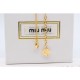 Pre-release overseas! 2024SS Necklace MIU MIU Miu Miu Pre-release overseas! 2024SS Necklace MIU MIU Miu Miu