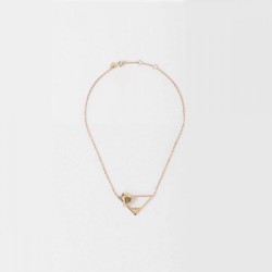 2024SS PRADA Prada Necklace Gives the impression of a fashionable expert