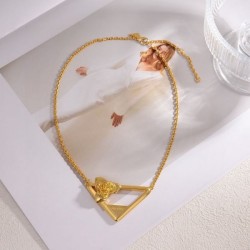 2024SS PRADA Prada Necklace Gives the impression of a fashionable expert