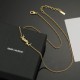 YSL Yves Saint Laurent Must-buy 2024SS Necklace YSL Yves Saint Laurent Must-buy 2024SS Necklace